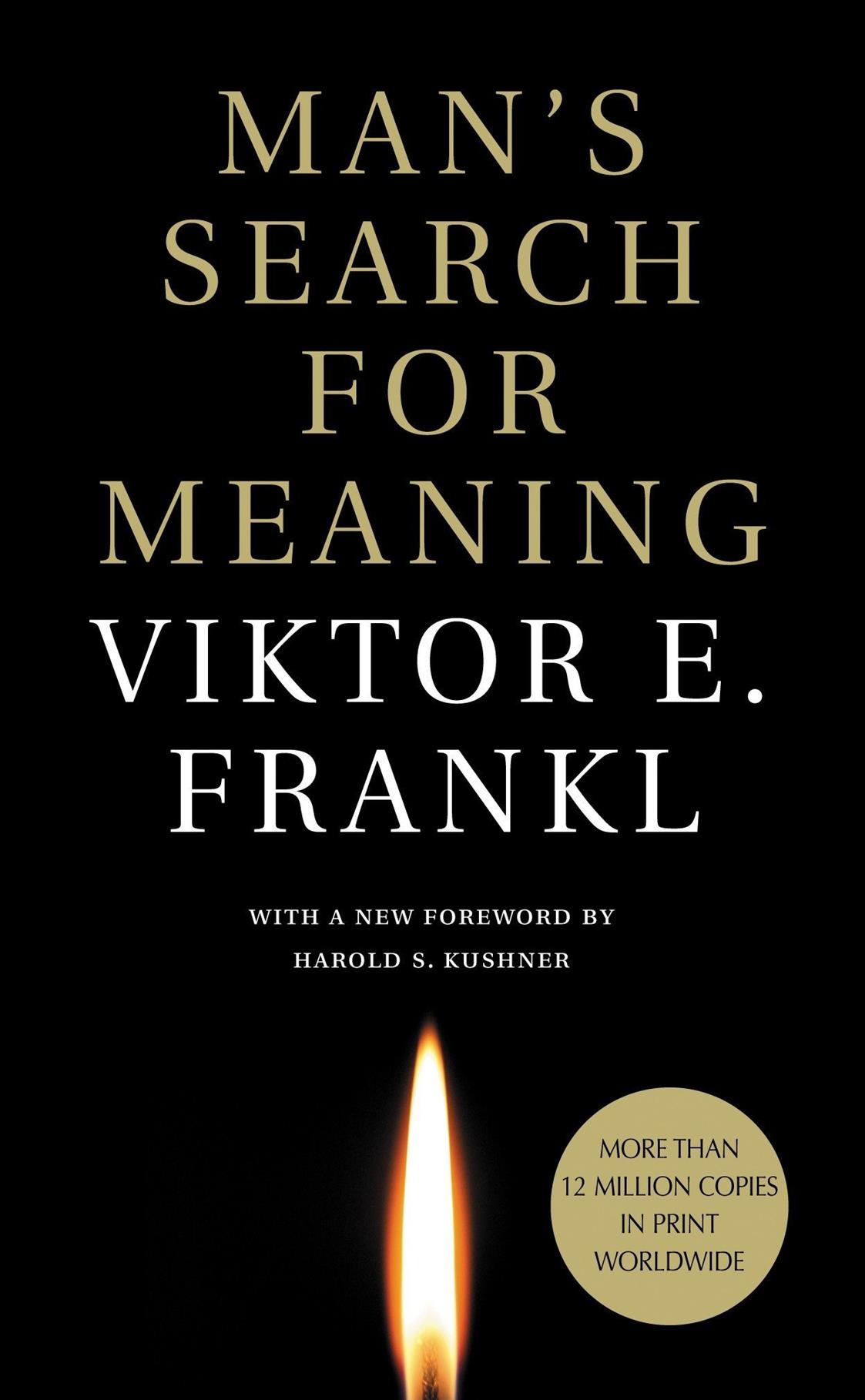 Man s Search for Meaning Book by Viktor Frankl